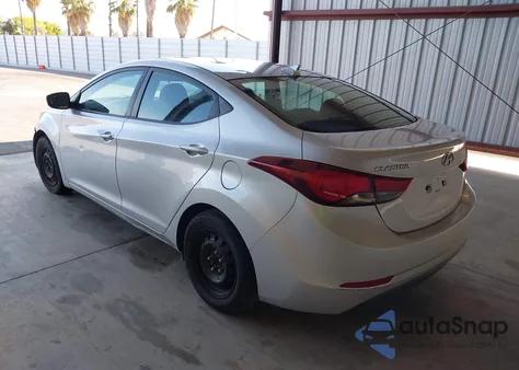 2015 Hyundai Elantra Se from USA, damaged, VIN 5NPDH4AE6FH566512
